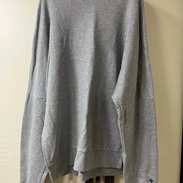 [BUNJANG] Recto Layered Slit Sweatshirt / 렉토 레이어드 트임 맨투맨