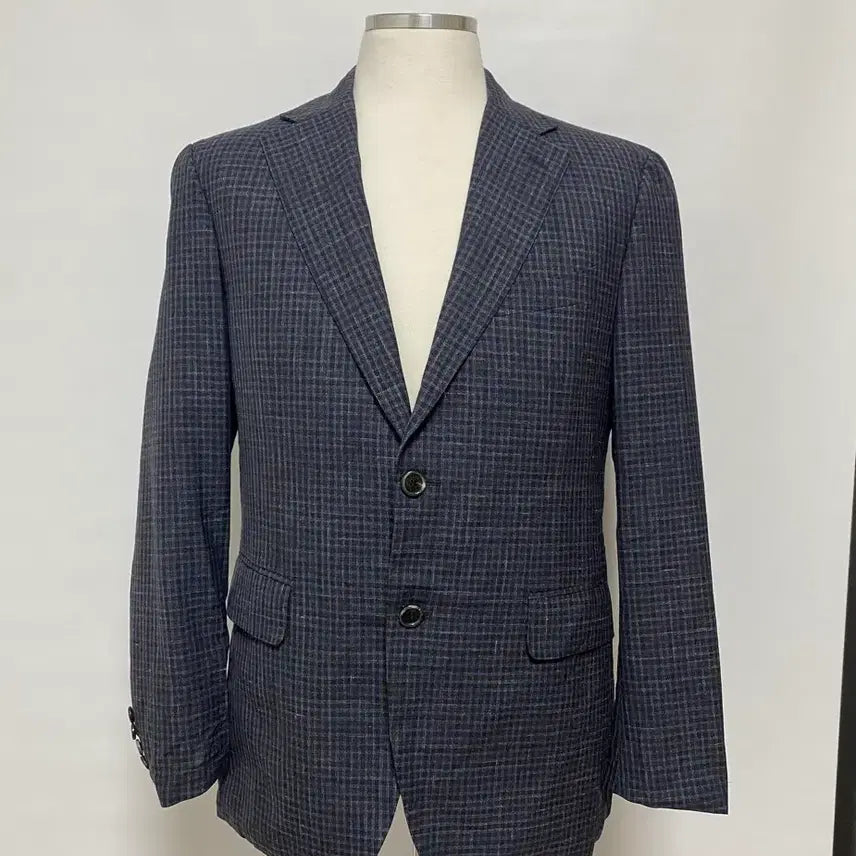 [BUNJANG] DAKS Men's Check Blazer / DAKS 닥스 매력적인 남성 체크 블레이저 97 (95~100)