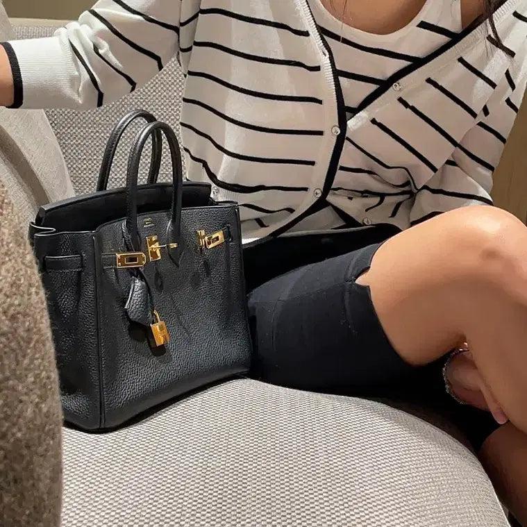 [BUNJANG] Sum J Custom Summer Stripe V-Neck Cardigan / 고퀄 썸제이 자체제작 썸머 스트라이프 브이넥 가디건 단품