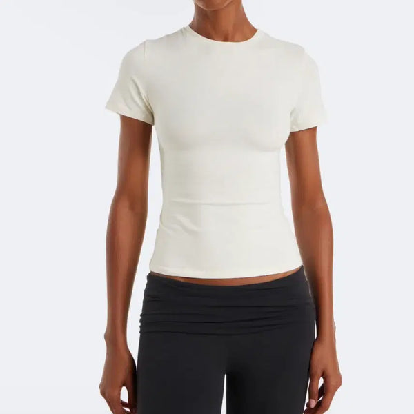 [BUNJANG] Skims Basic Short Sleeve T-Shirt / (새상품) skims 스킴스 티셔츠