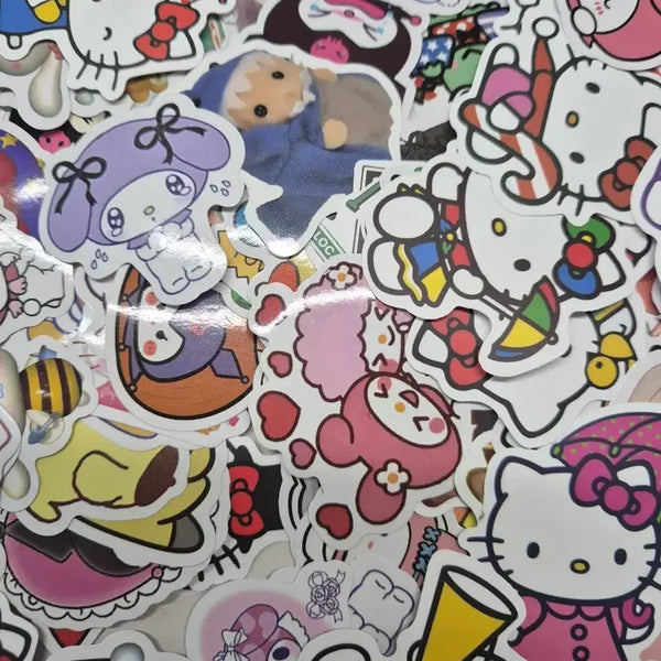 [BUNJANG] Assorted Character Die-Cut Stickers / 조각스티커 판매합니다!