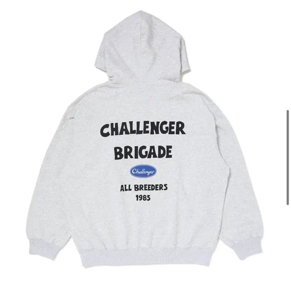 [BUNJANG] Challenger Brigade Hooded Zip-Up (New) / (M) 챌린저 challenger brigade 후드집업 /새상품