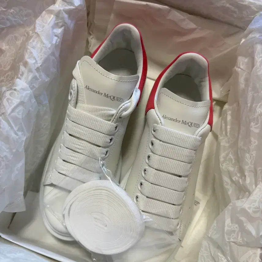 [BUNJANG] Alexander McQueen Oversized Sole Suede Tab Sneakers / [새상품] 알랙산더 맥퀸 오버솔 스웨이드탭 35 정품