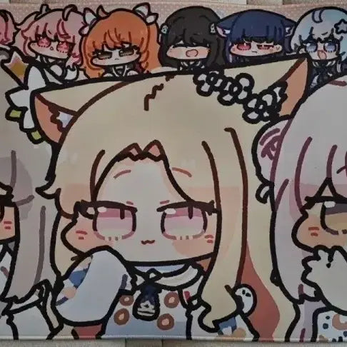 [BUNJANG] Blue Archive Tea Party Desk Mat / 블루아카이브 티파티 장패드 판매합니다