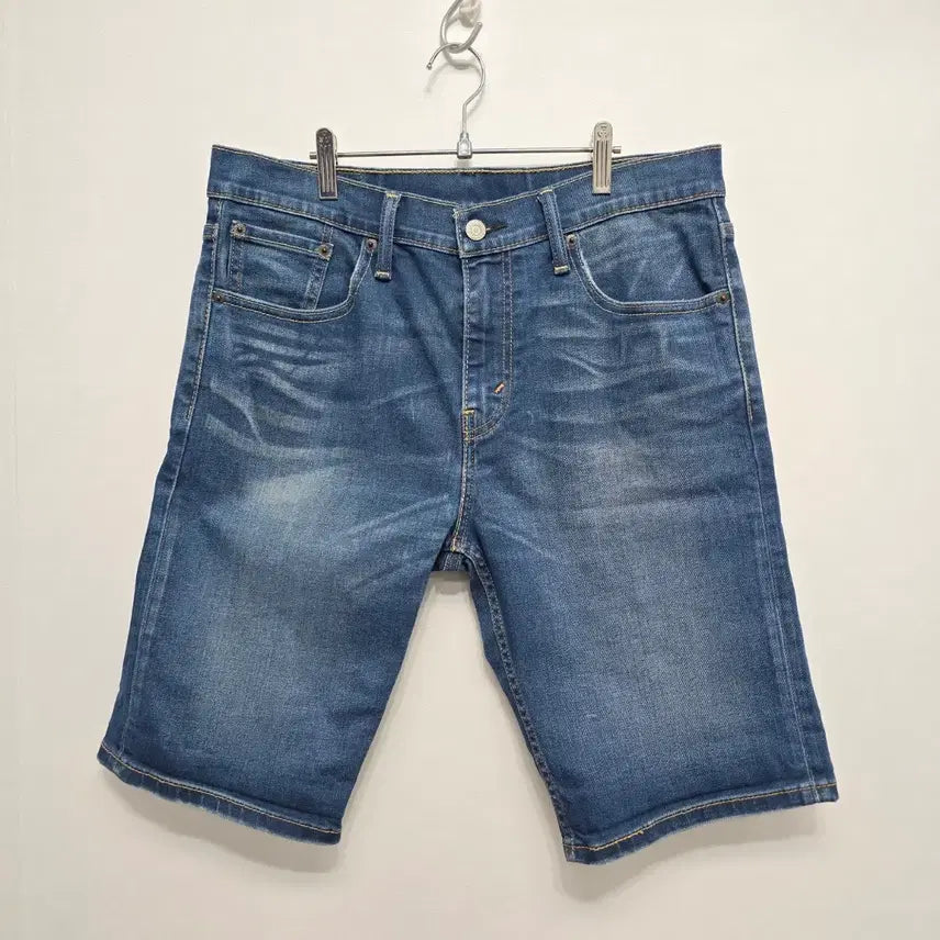 [BUNJANG] Levi's Denim Shorts Blue Wash / 리바이스 데님 반바지 블루 워싱