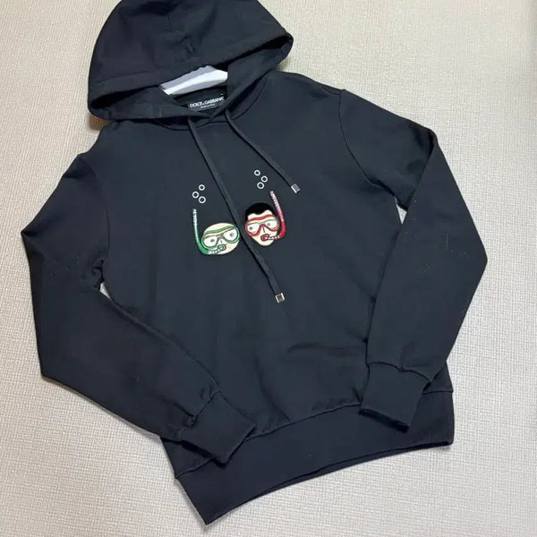 [BUNJANG] Dolce & Gabbana Snorkeling Character Patch Hoodie / 돌체앤가바나 후드