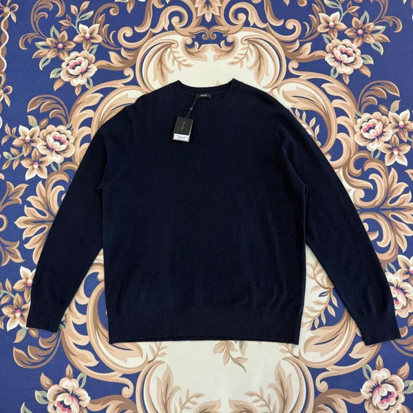 [BUNJANG] Massimo Dutti Wool Blend Knit Navy XXL / (XXL)마시모두띠 Massimo Dutti 울블랜드 니트(네이비,새상품)