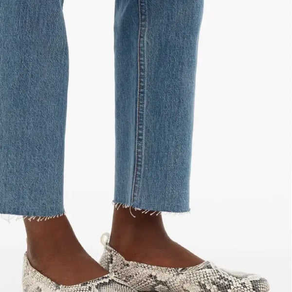 [BUNJANG] A.P.C. Rosa Python Leather Flat Shoes / 정가 30만원대) 아페쎄 apc 로사 파이톤 뱀피 플랫 슈즈 구두 단화