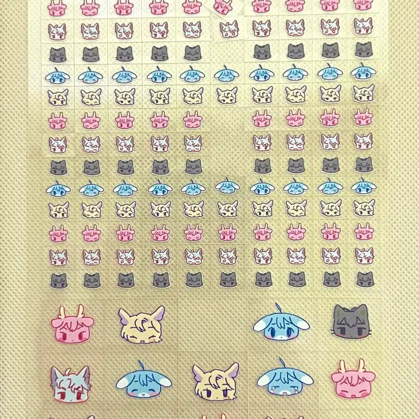 [BUNJANG] PLAVE Noah Eunho Bamby Bonggu Yejun Hamin Sixth Summer Diary Stickers / 플레이브 플브 여섯번째 여름 우츄진님 노아 은호 밤비 봉구 예준 하민 다이어리 스티커 굿즈