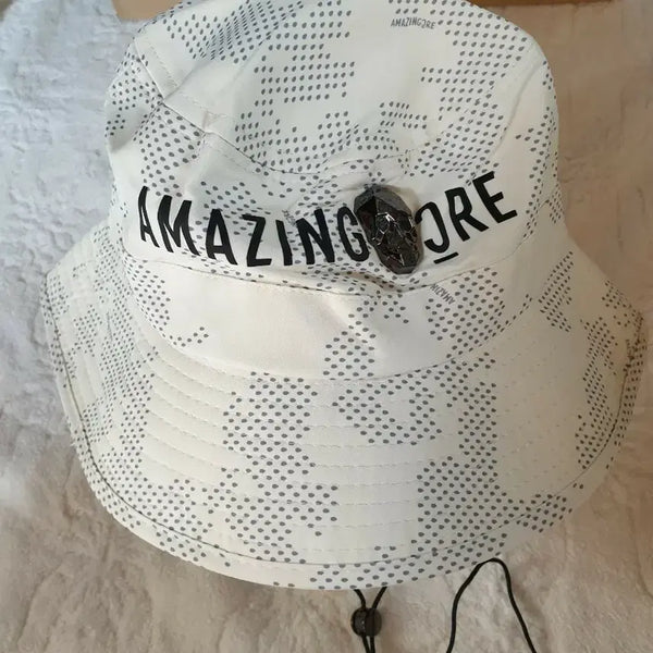 [BUNJANG] Amazingcore Bucket Hat Beige/Black / 어메이징코어 버킷햇 모자