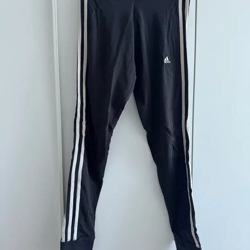 [BUNJANG] Adidas Three-Stripes Leggings Black / 아디다스 삼선 레깅스 블랙