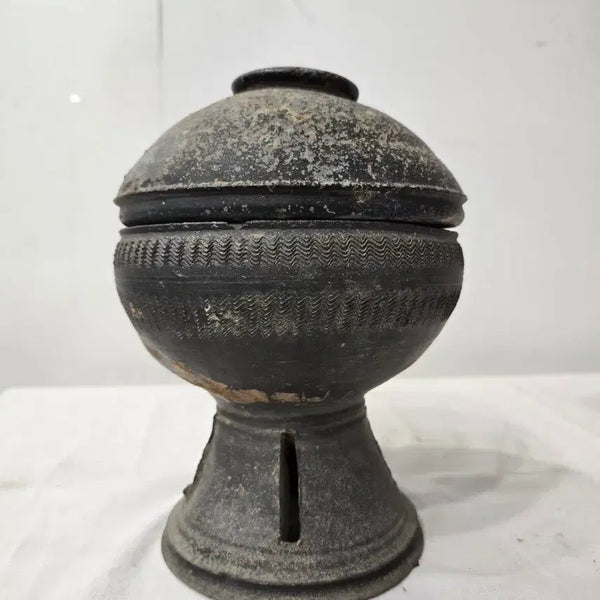 [BUNJANG] Vintage Korean Earthenware Jar / 토기합