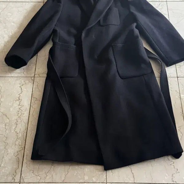 [BUNJANG] BUELL Wool Long Coat Black / 뷔엘 울 롱 코트 블랙