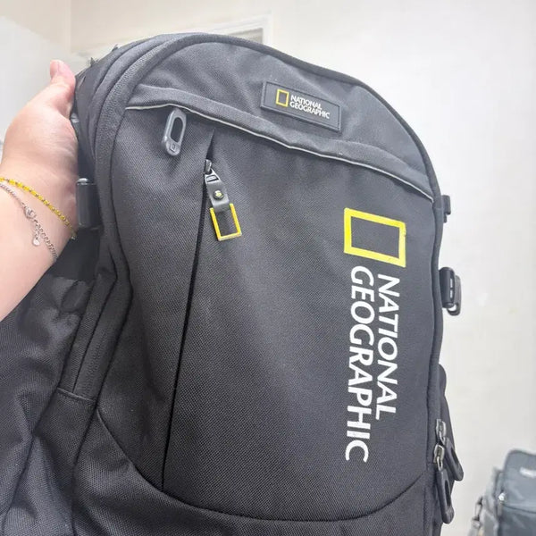 [BUNJANG] National Geographic Black Backpack / 내셔널지오그래픽 백팩 블랙