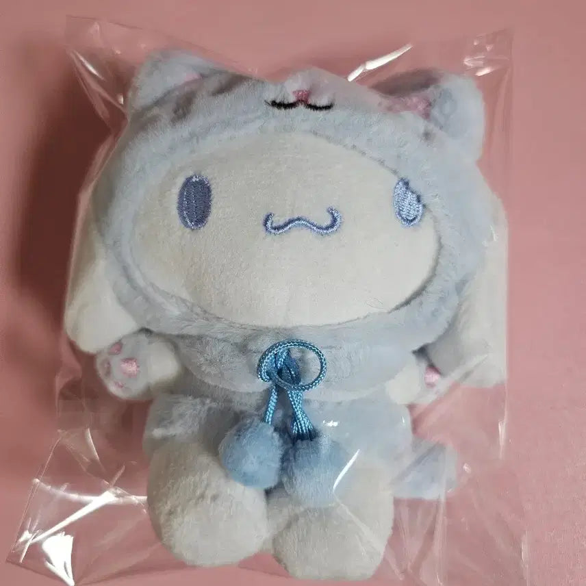 [BUNJANG] Sanrio Cinnamoroll Cat Keyring / 산리오 시나모롤 고양이 키링