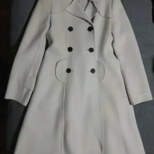 [BUNJANG] Mine Coat Ivory / 마인 코트