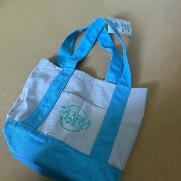 [BUNJANG] Trader Joe's Mini Pastel Tote Bag / 새상품)트레이더조 미니 파스텔 토트백
