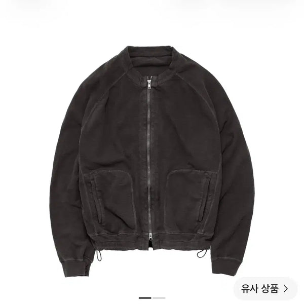 [BUNJANG] Politeru Rough Set Zip-up Khaki Charcoal / [4] 폴리테루 러프셋 집업 카키차콜