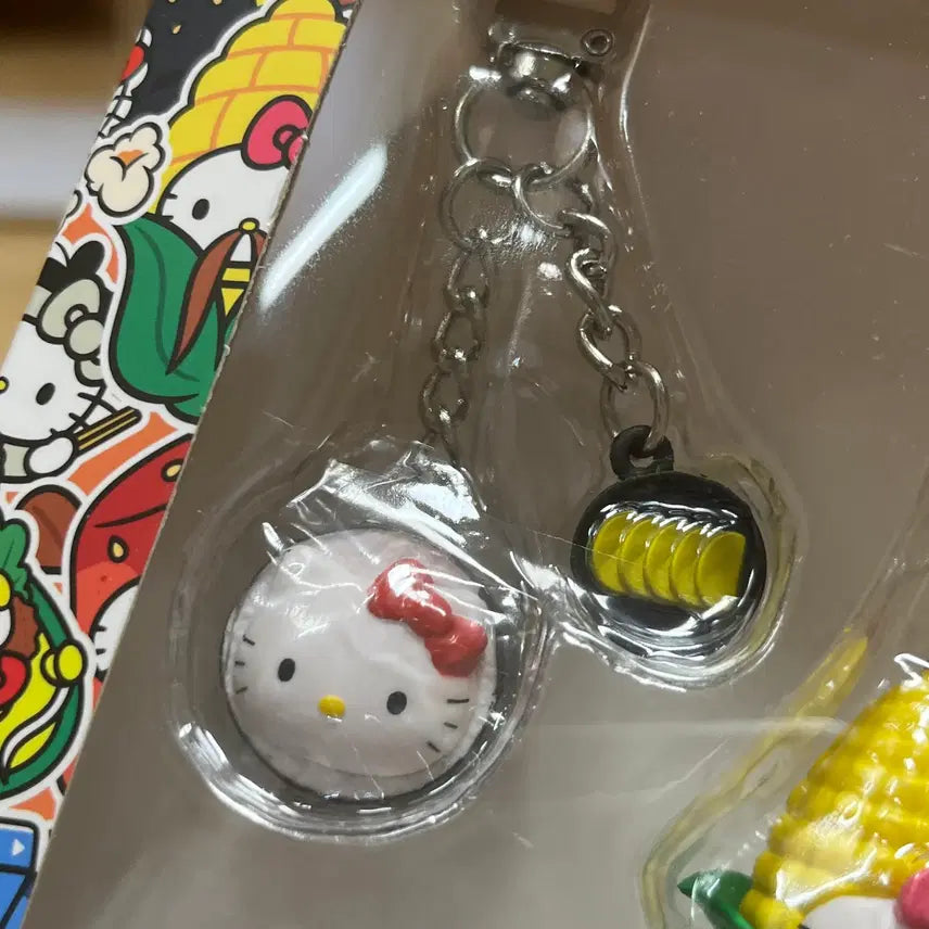 [BUNJANG] Hello Kitty Gimbap Figure Keyring (Gimcheon Edition) / 올리브영 헬로키티 지역 피규어 키링 김천 김밥