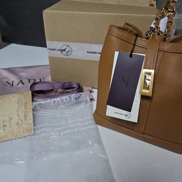 [BUNJANG] MJade Firenze Carol Backpack Leather Shoulder Bag / 택새거 41만원 엠제이드 피렌체 캐롤백팩 숄더백 가죽백팩