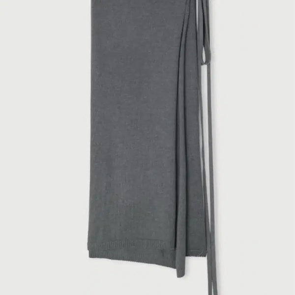 [BUNJANG] Ethos Knitted Wrap Long Skirt / 에토스 니트 스커트 KNITTED WRAP LONG SKIRT
