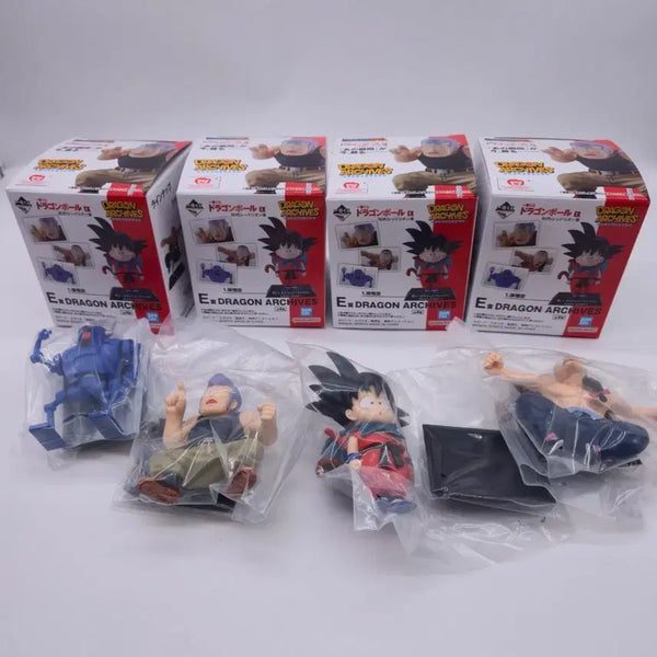 [BUNJANG] Dragon Ball EX E-Saga Archive Figure 4-Set Bundle / [세트일괄]드래곤볼 EX e상 아카이브 피규어 4종 세트 일괄