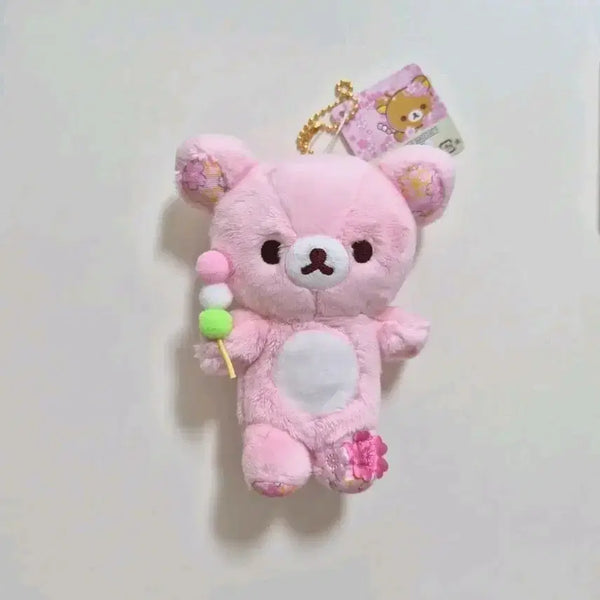 [BUNJANG] Sakura Rilakkuma Plush Keychain / (~9/30일까지 판매) 벚꽃 리락쿠마 인형 키링