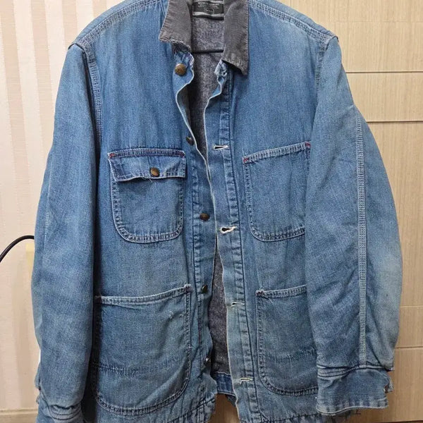 [BUNJANG] Vintage Sears Denim Chore Jacket M / 빈티지 시어스(Sears) 데님 초어자켓 M