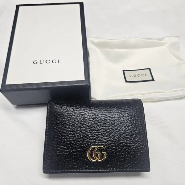 [BUNJANG] Gucci GG Marmont Bi-fold Wallet / 정품 구찌 GG 마몬 반지갑