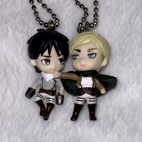 [BUNJANG] Attack on Titan Classic Swing Keychain Bundle Set / 일괄 / 진격의거인 고전 스윙 키링