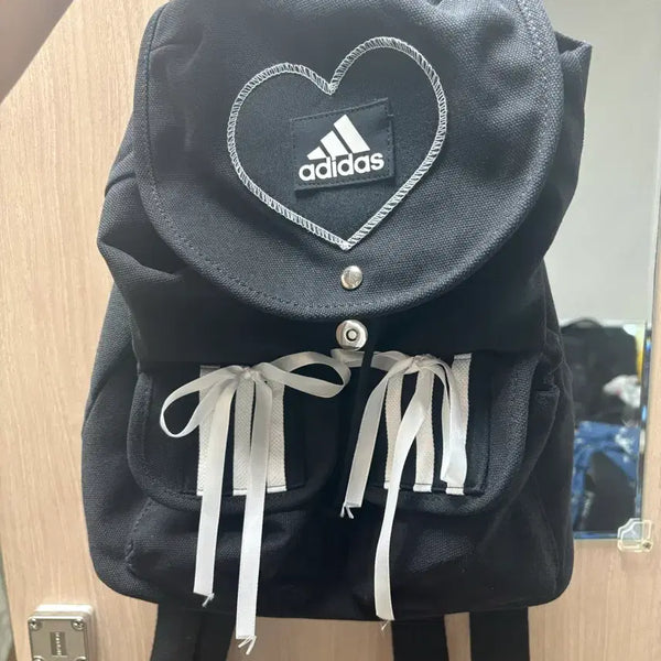 [BUNJANG] Adidas Baby Bear Upcycled Backpack / 빈티지 베이비베어 아디다스 업사이클링 가방 백팩 발레코어