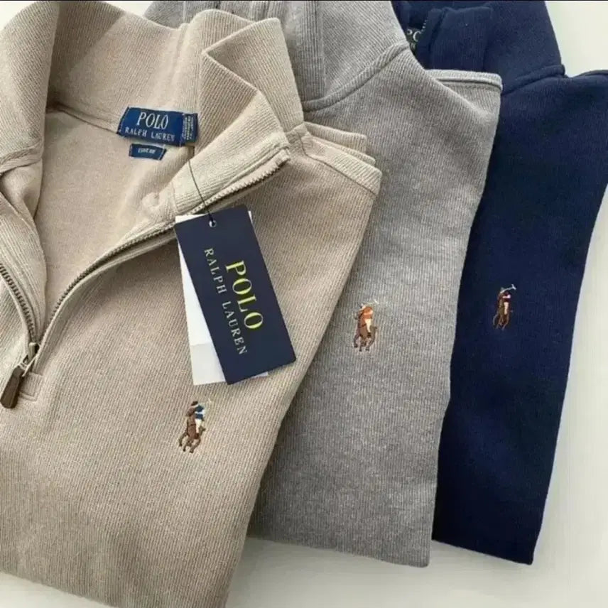 [BUNJANG] Polo Ralph Lauren Half-Zip Pullover Unisex / [새상품] 폴로 랄프로렌 하프집업/남여공용