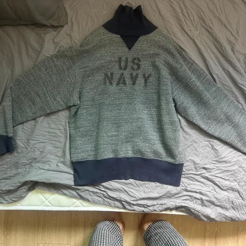 [BUNJANG] Freewheelers US Navy Sweatshirt / 프리휠러스 스웻