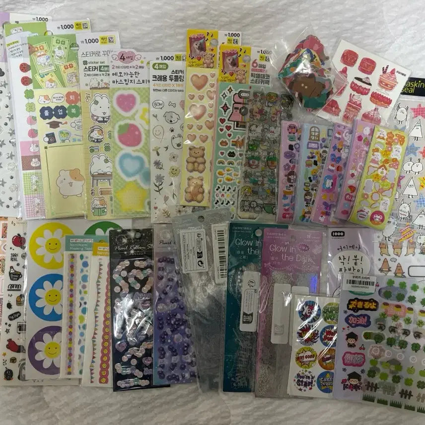 [BUNJANG] Sticker Pack Bundle Set / 다꾸 스티커 팩 일괄 판매