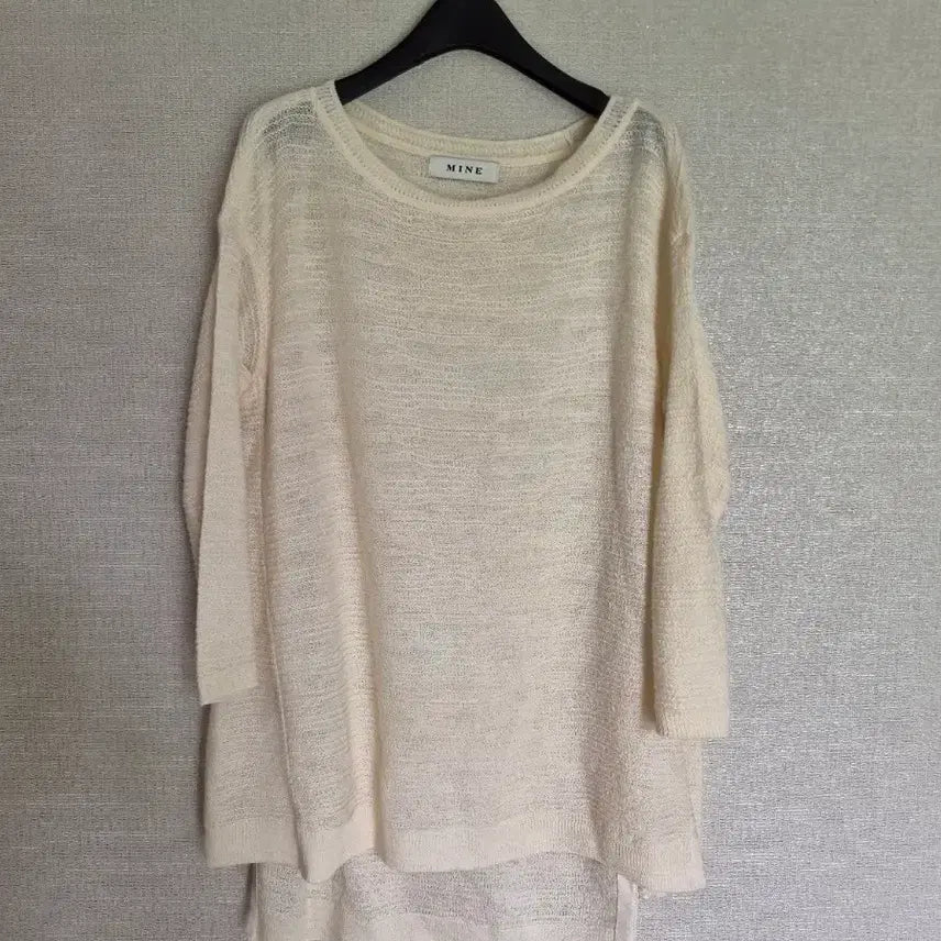 [BUNJANG] Mine Knit Ivory / 마인 니트 아이보리
