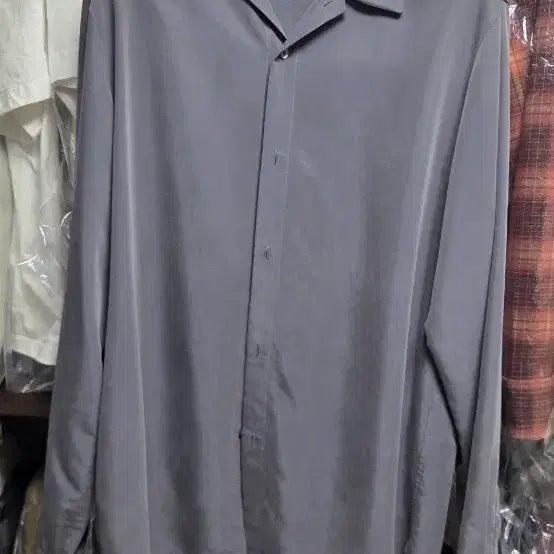 [BUNJANG] Time Homme Grey Shirt / 타임 옴므 셔츠입니다