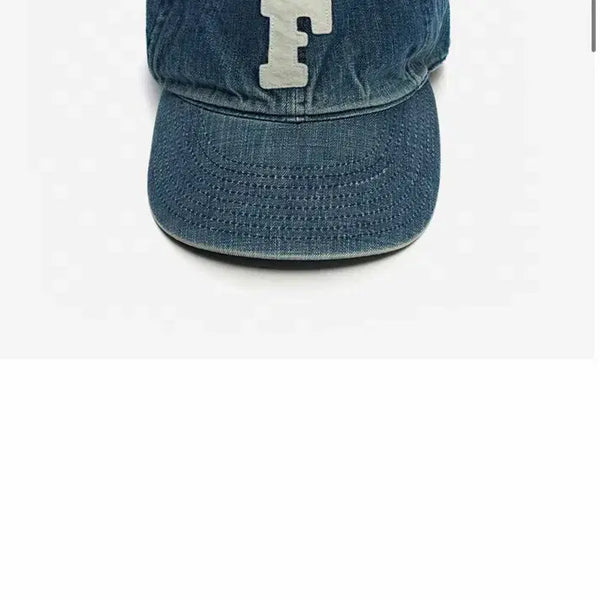 [BUNJANG] Fullcount Washed Denim Cap / 풀카운트 워시드  볼캡 모자 블루