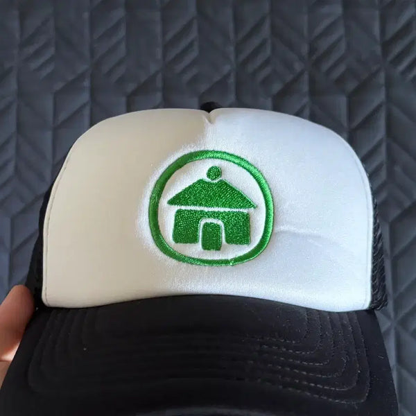[BUNJANG] CRACKER HOUSE Symbol Mesh Cap Black / 크래커하우스 심볼 메쉬 캡