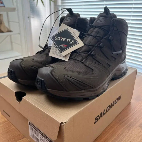 [BUNJANG] Salomon XA Forces Mid Earth Brown Boots / 판매] 살로몬 XA FORCES MID 어스브라운 285