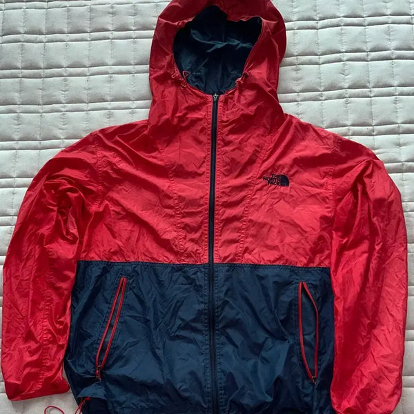 [BUNJANG] The North Face Windbreaker Red L Size / (배송비 포함)노스페이스 바람막이 레드 L사이즈