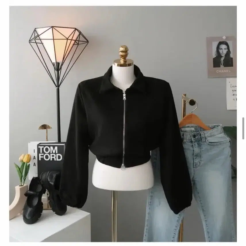 [BUNJANG] Two-Way Zipper Suede Zip-Up Jacket / 에이블리 투웨이집업 스웨이드집업