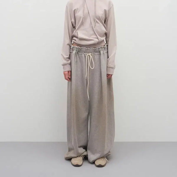 [BUNJANG] LCDC Spray Washed Pleated Detail Trousers / LCDC tm 스프레이 워시드 플리츠 디테일 트라우저