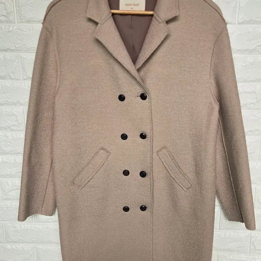 [BUNJANG] Muni Basic Double Button Oversized Half Coat / 뮤니 베이직(muni basic) 더블 버튼 오버핏 반코트
