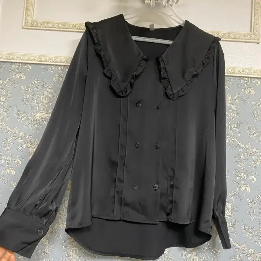 [BUNJANG] Plus Size Cold Blouse / 빅사이즈 냉감블라우스 55~66~77 날씬효과
