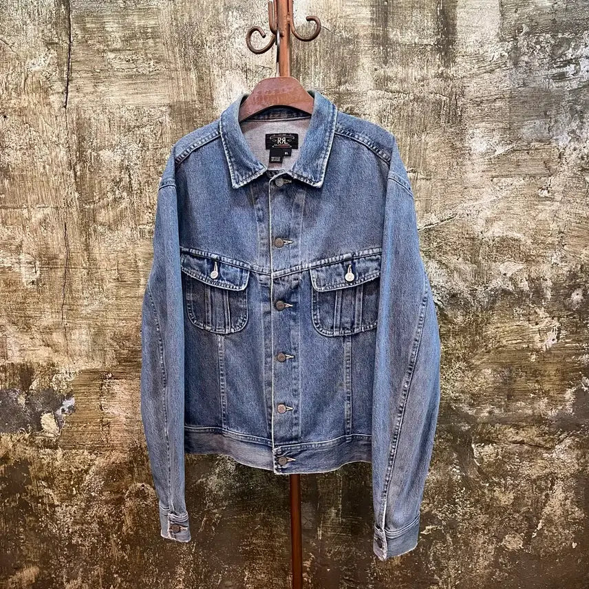 [BUNJANG] RRL 90s USA Type 2 Denim Jacket / 90s USA RRL 더블알엘 2nd 데님 자켓 미국 빈티지