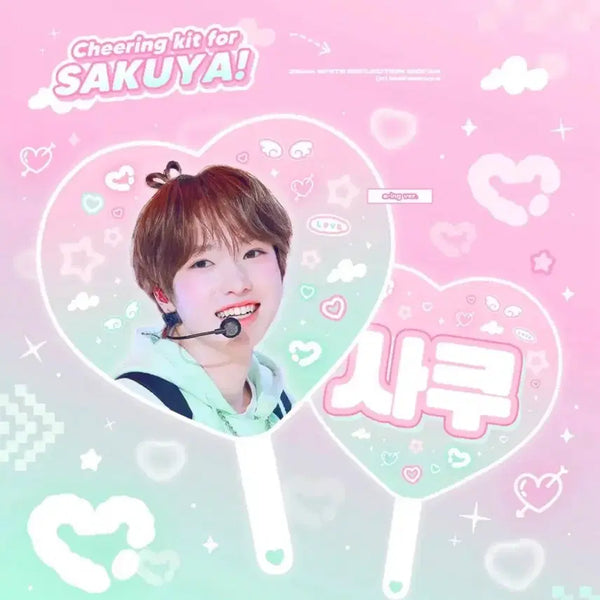 [BUNJANG] NCT WISH Sakuya Uchiwa Fan / 엔시티위시 사쿠야 우치와 양도