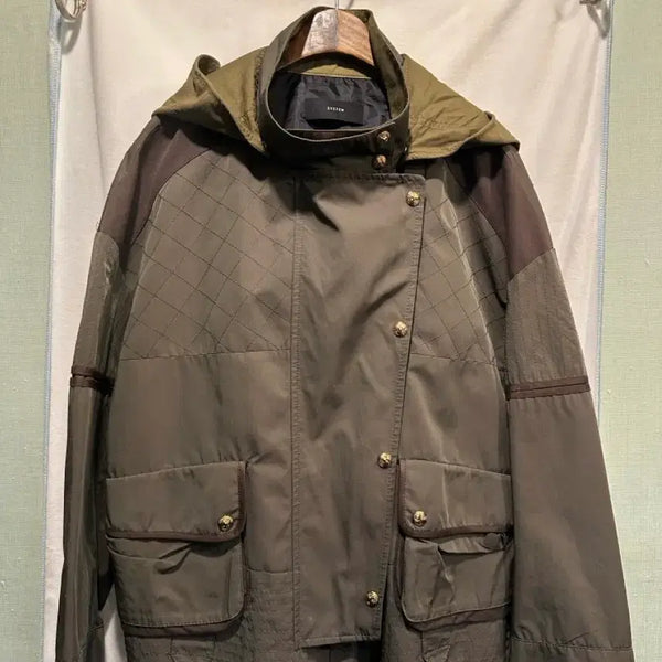 [BUNJANG] SYSTEM Patchwork Quilting Jumper / 사이즈 66-77) SYSTEM 한섬 시스템 패치워크 퀼팅 점퍼