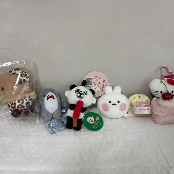 [BUNJANG] Cute Character Plush Keychain Collection / 귀여운 캐릭터 인형 키링 모음