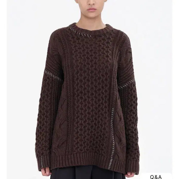 [BUNJANG] Milo Archive Cable Stitch Pullover Knit / 밀로아카이브 Cable Stitch Pullover Knit