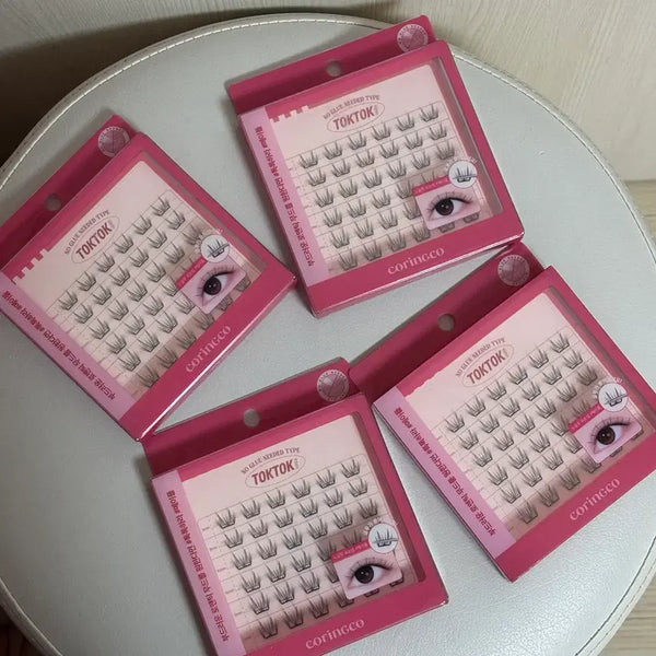 [BUNJANG] Corringo No-Glue Eyelash Maple Bundle Set / 코링코 노글루 속눈썹 메이플 일괄